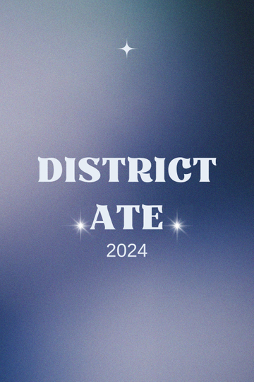 DISTRICT ATE Poster