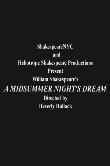 A Midsummer Night's Dream