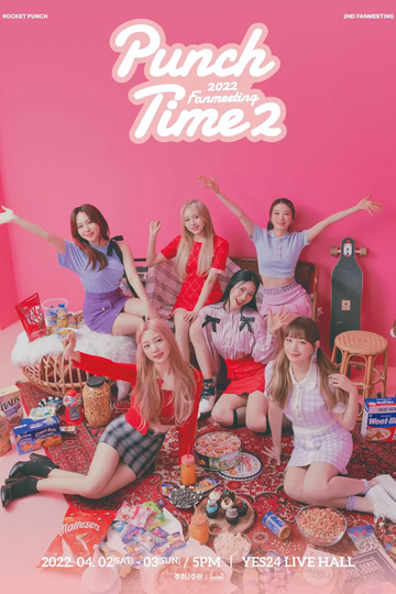 Rocket Punch - 2nd Fanmeeting 'Punch Time2' Poster