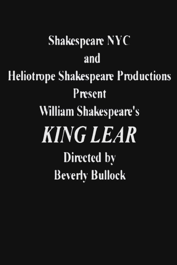 King Lear Poster