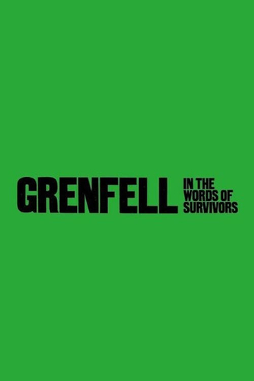 National Theatre at Home: Grenfell: in the words of survivors Poster