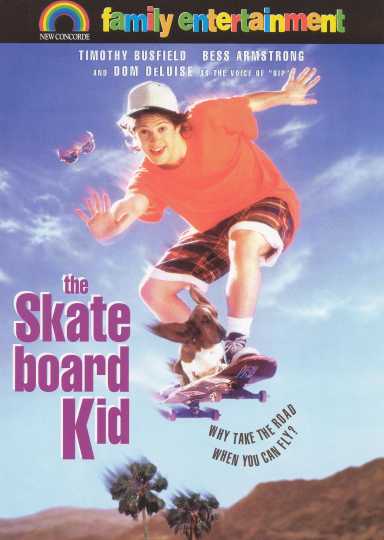 The Skateboard Kid Poster