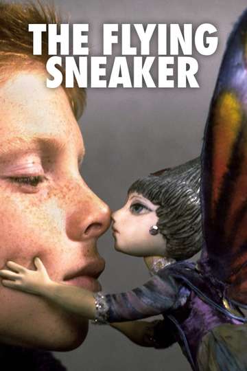 The Flying Sneaker Poster