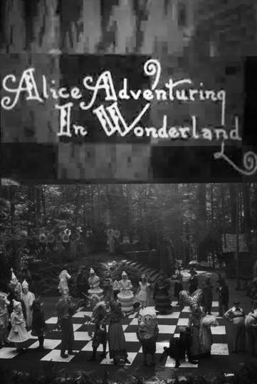 Alice Adventuring In Wonderland Poster