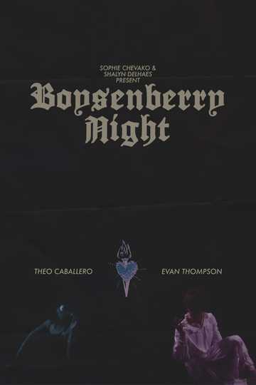 Boysenberry Night Poster