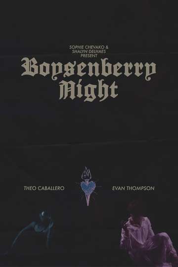 Boysenberry Night Poster