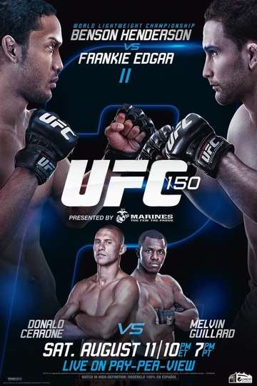 UFC 150 Henderson vs Edgar II Poster