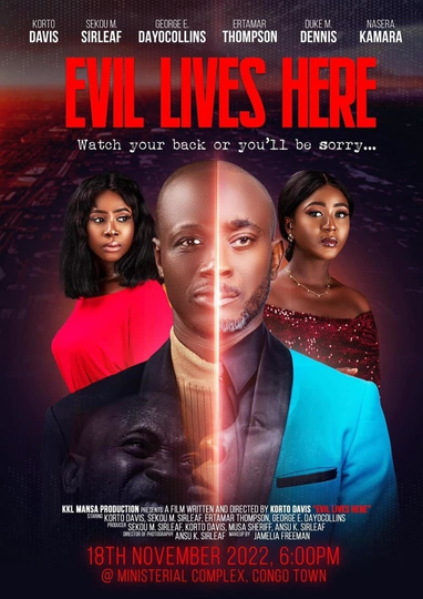 Evil Lives Here Poster