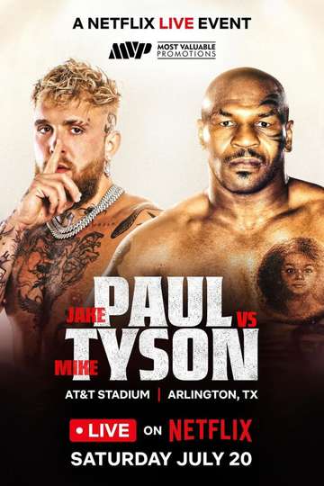 Jake Paul vs. Mike Tyson Poster