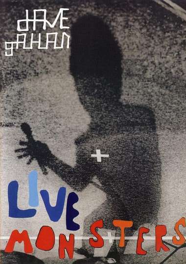 Dave Gahan Live Monsters Poster