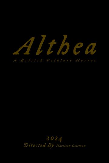 Althea: A British Folklore Horror Poster