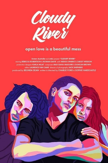 Cloudy River Poster