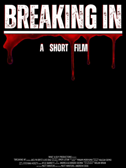 Breaking In Poster