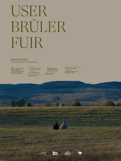 User, brûler, fuir Poster