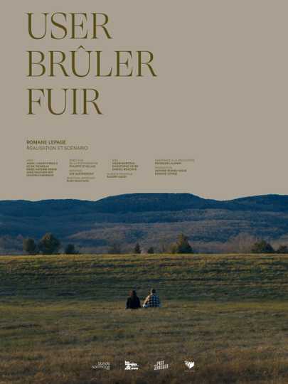 User, brûler, fuir Poster