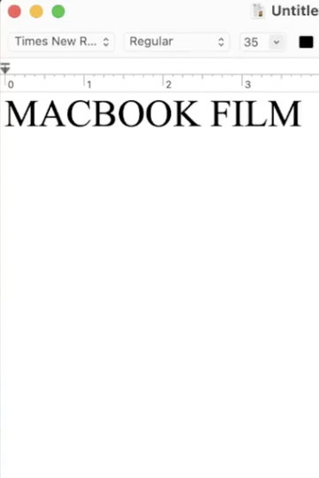 MACBOOK FILM Poster