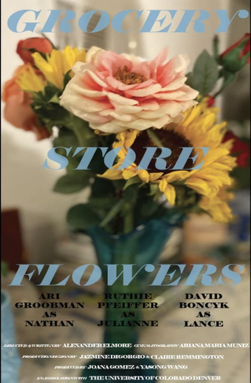 Grocery Store Flowers Poster