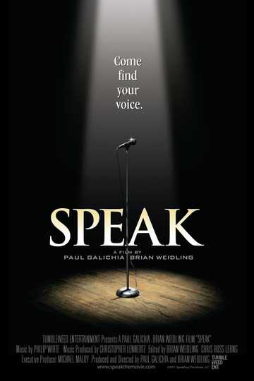 Speak Poster