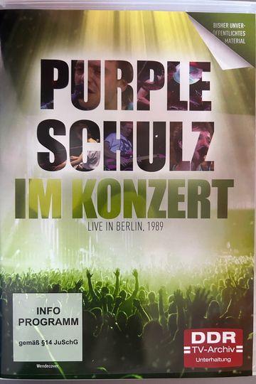 Purple Schulz im Konzert Poster