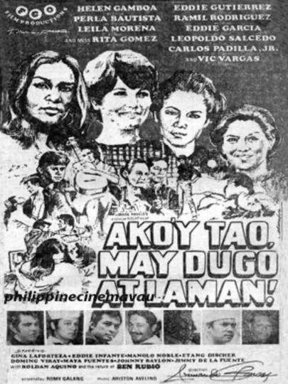 Ako'y tao, may dugo at laman! Poster