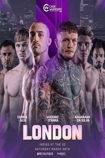 Cage Warriors 169: London Poster