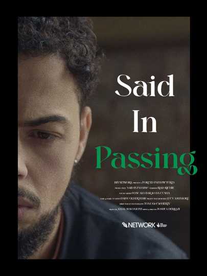 Said In Passing Poster