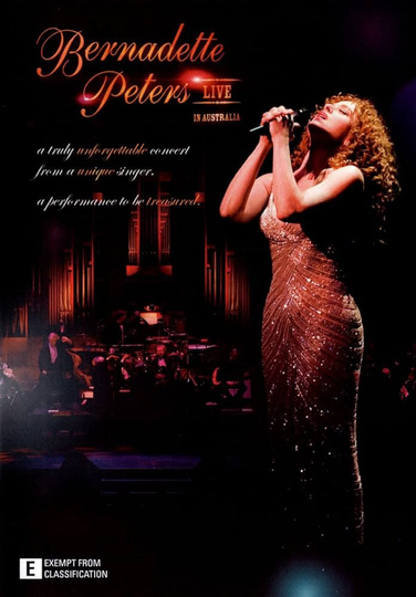 Bernadette Peters: Live in Australia