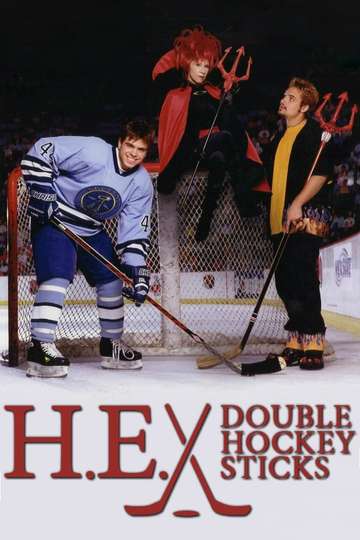 HE Double Hockey Sticks Poster