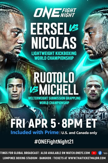 ONE Fight Night 21: Eersel vs. Nicolas Poster