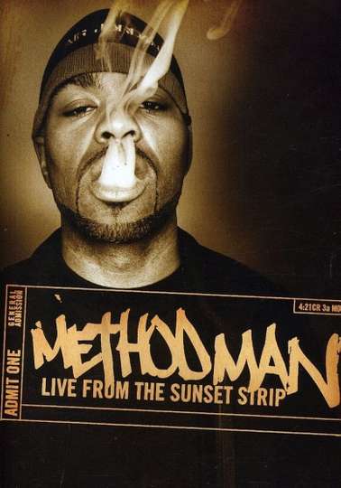 Method Man Live from the Sunset Strip Poster