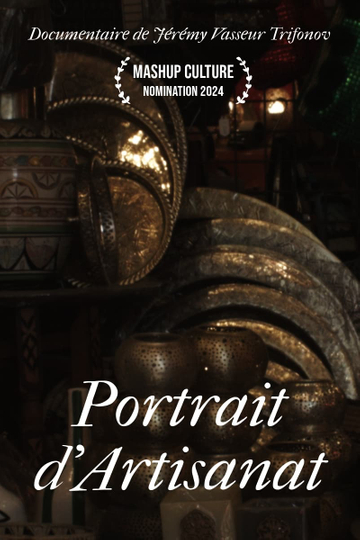 Portrait d'Artisanat Poster