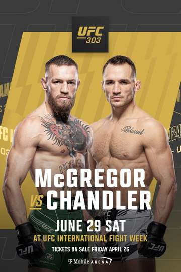 UFC 303: McGregor vs. Chandler Poster