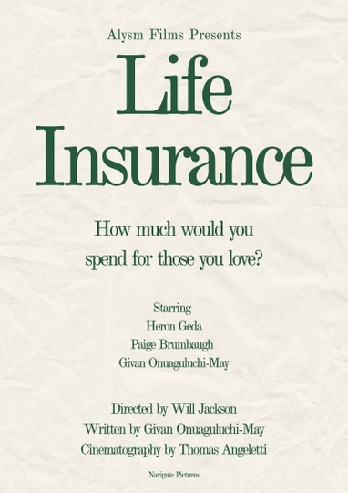 Life Insurance Poster