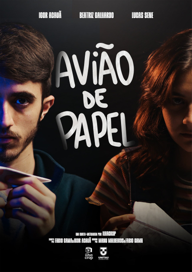 Avião de Papel Poster