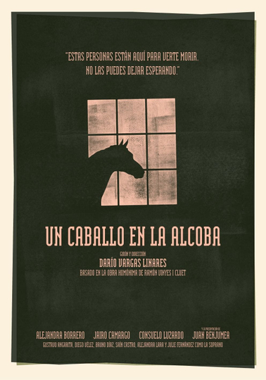 Un caballo en la alcoba Poster