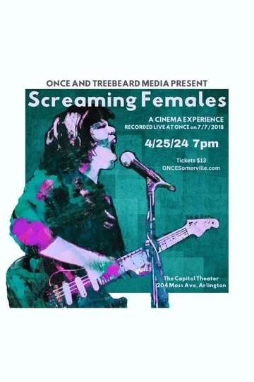 Screaming Females: A Cinema Experience Poster