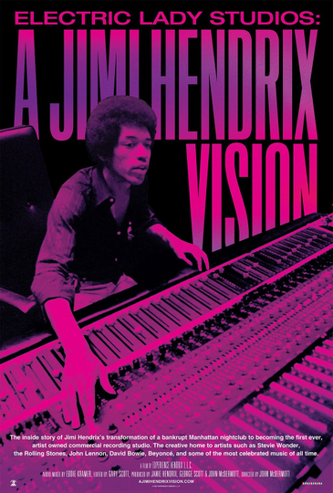 Electric Lady Studios: A Jimi Hendrix Vision Poster