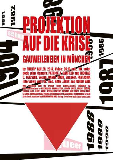 Projection on the Crisis (Gauweilereien in Munich) Poster