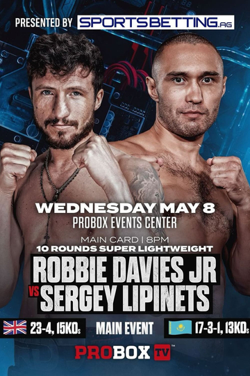 Robbie Davies Jr vs. Sergey Lipinets Poster