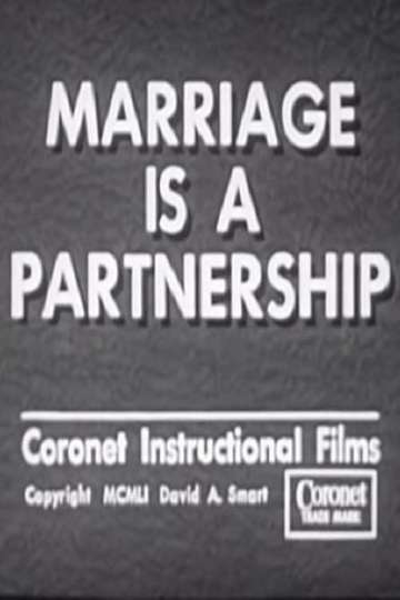 Marriage Is a Partnership