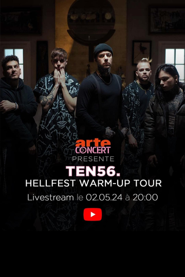 ten56. -  Hellfest Warm-Up Tour à la Philharmonie de Paris Poster