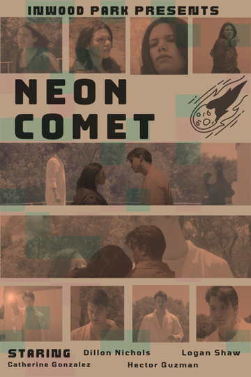 Neon Comet Poster