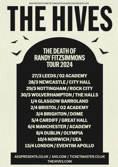 The Hives: Live At The Barrowlands Poster