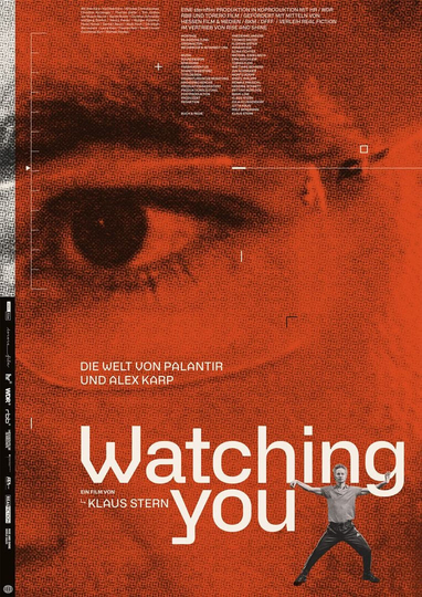 Watching You - The World of Palantir and Alex Karp Poster