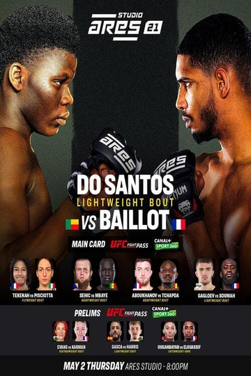 ARES 21: Do Santos vs. Baillot Poster