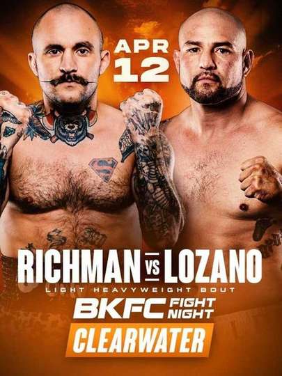 BKFC Fight Night Clearwater: Richman vs. Lozano Poster