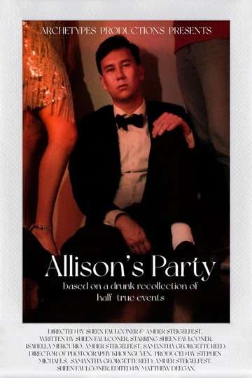 Allison's Party Poster