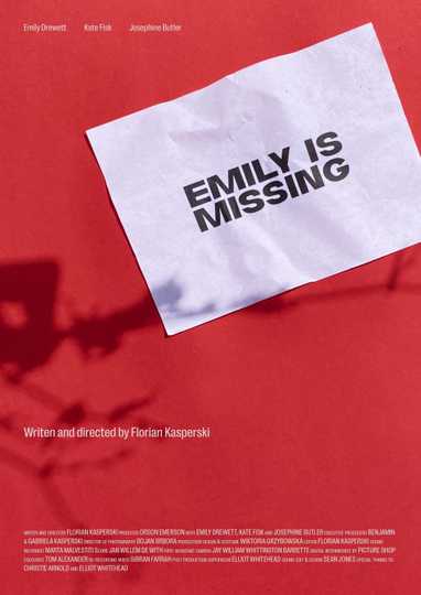 Emily is Missing Poster