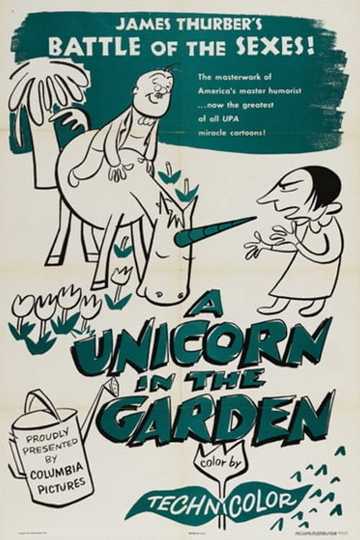 The Unicorn in the Garden Poster