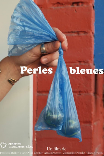 Perles Bleues Poster